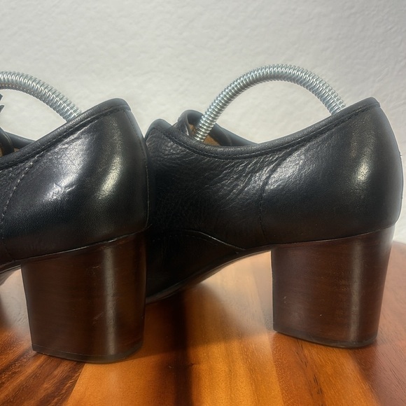 Frye Stella black soft leather slip on booties size 8 - Picture 5 of 11